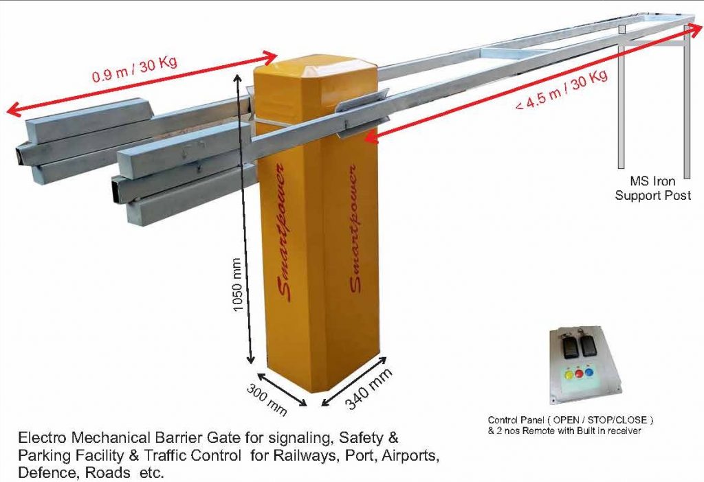 Boom Barrier (Anti Crash) - Smartpower Automation